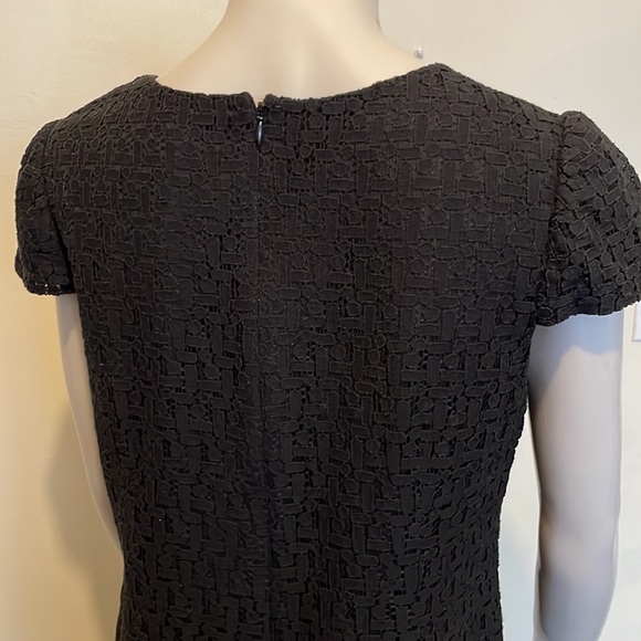 Black Suzi Chin Short-Sleeve Dress - Picture 3 of 7